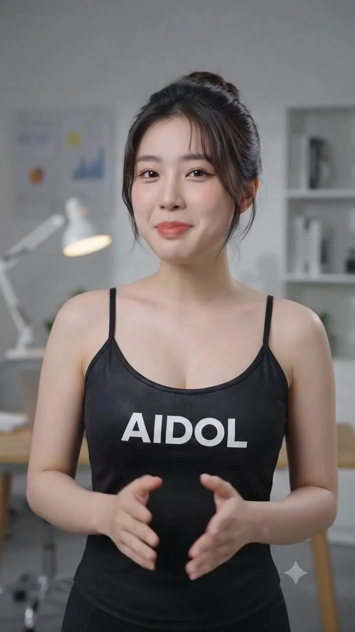 Minh họa video bán hàng từ GenAidol